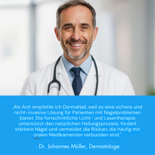 DermaNail - patentierte Nagelpilz-Therapie - für gesunde Nägel innerhalb von 3 Wochen