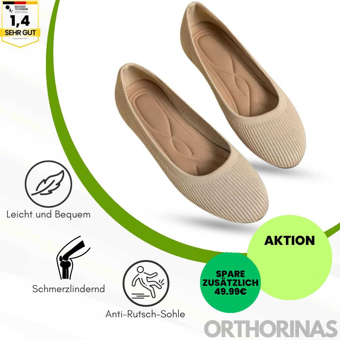 Orthorinas - ergonomische schmerzlindernde Ballerinas