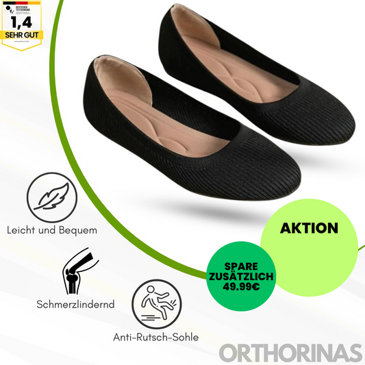 Orthorinas - ergonomische schmerzlindernde Ballerinas