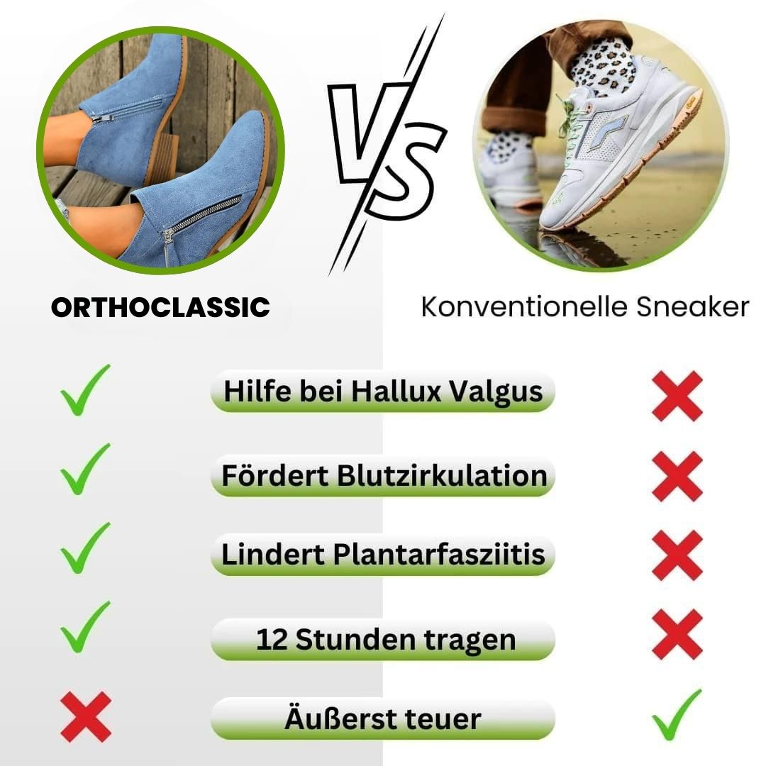 OrthoStep – Ergonomische Schmerzlinderungs-Stiefeletten