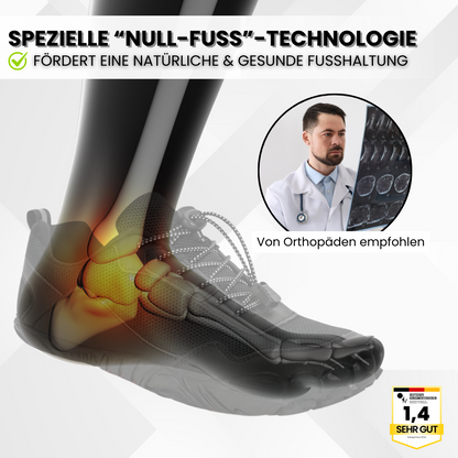 EarthWalk - orthopädischer & wasserdichter Barfußschuh für den Herbst und Winter