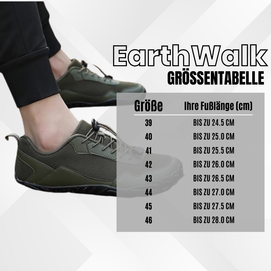 EarthWalk - orthopädischer & wasserdichter Barfußschuh für den Herbst und Winter