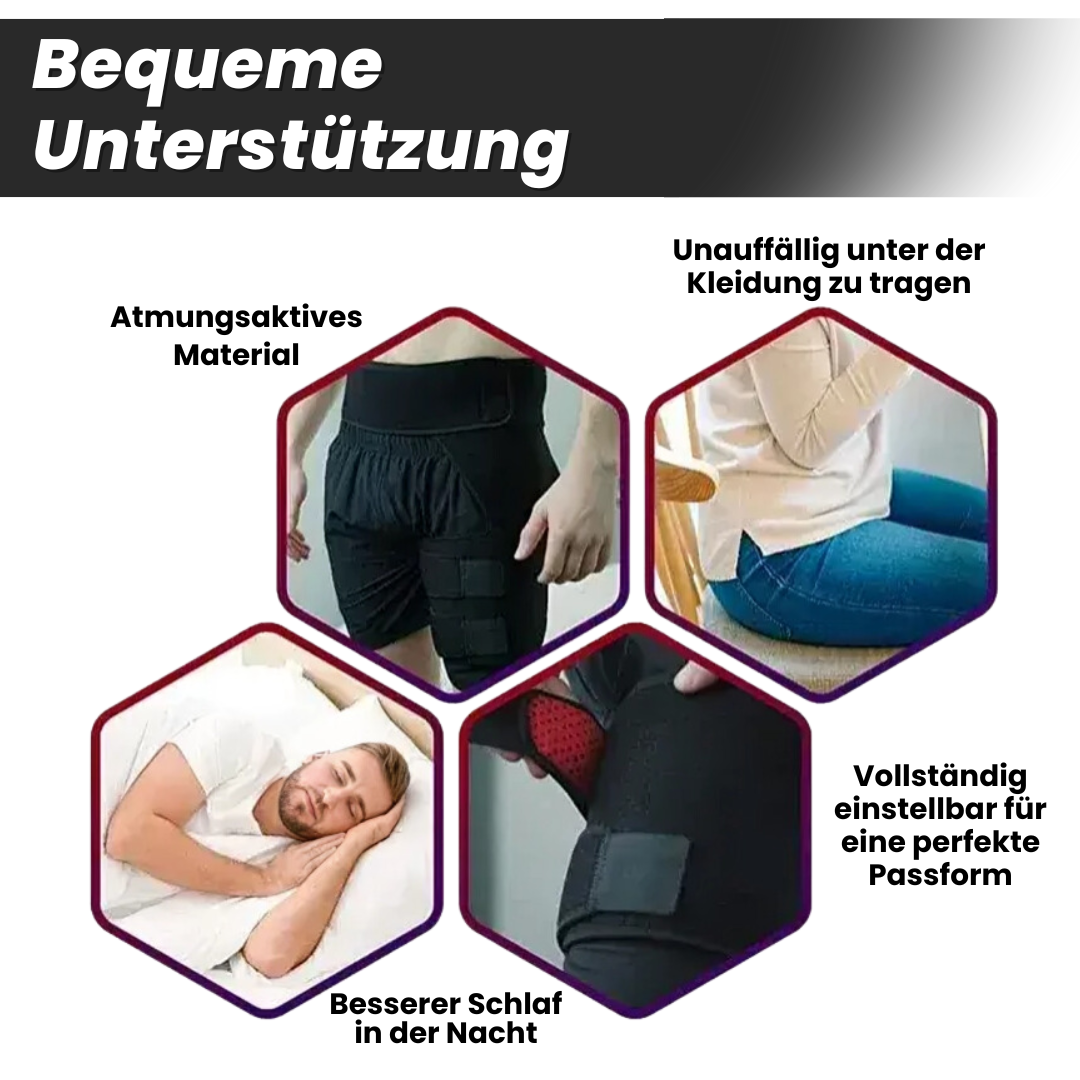 IschiaCare - orthopädische Bandage zur Behebung von Ischiasschmerzen