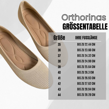 Orthorinas - ergonomische schmerzlindernde Ballerinas