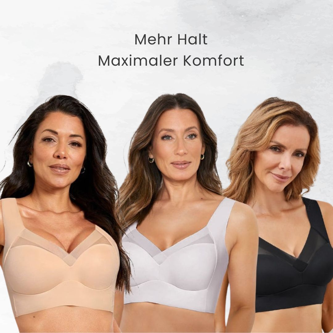 Healthlift: ergonomischer & bügelloser Komfort-BH für bessere Haltung inkl. Push-Up Effekt