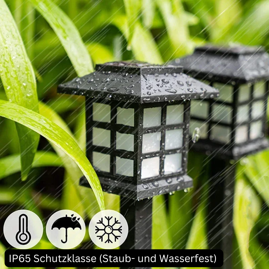 Solar LED Lampe – Gemütlicher Garten bei Nacht ohne Stromkosten