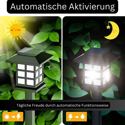 Solar LED Lampe – Gemütlicher Garten bei Nacht ohne Stromkosten