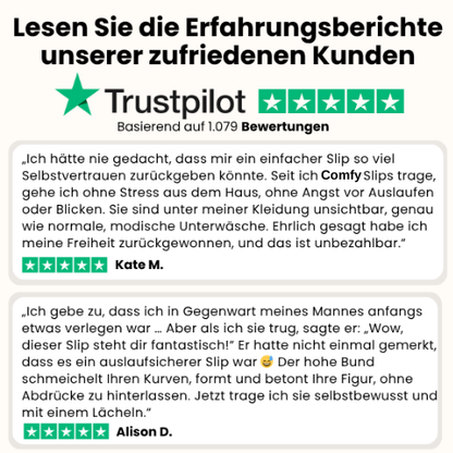 ComfyTrocken. – Die Unterwäsche gegen Harnverlust
